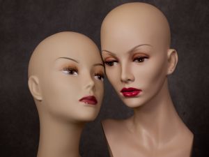 Mannequin heads