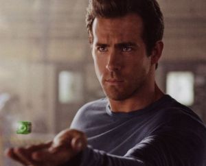 Hal Jordan with Green Lantern ring