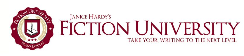 Janice Hardy's Fiction University banner