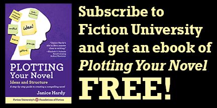 Subscribe to Fiction University and get an ebook of Plotting Your Novel Free!
