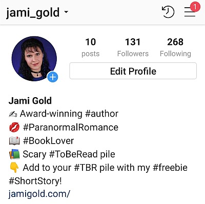 Jami Gold's profile on Instagram