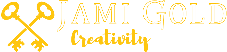 Jami Gold | Creativity Unlocked logo in gold